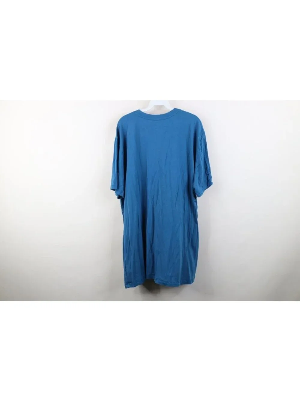 The North Face Mens Size 2XL XXL Faded Knit Short Sleeve Henley T-Shirt Blue